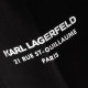 Karl Lagerfeld Μαύρο T-shirt C Neck - 755054 554235
