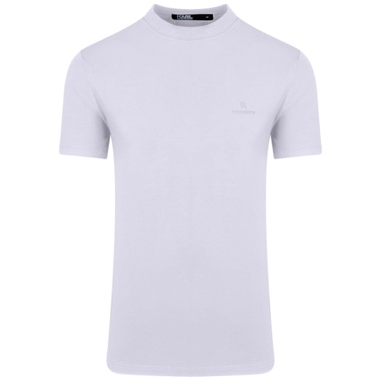 Karl Lagerfeld Λευκό T-shirt C Neck - 755054 561221