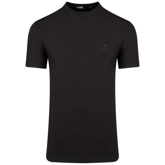 Karl Lagerfeld Μαύρο T-shirt C Neck - 755054 561221