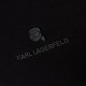 Karl Lagerfeld Μαύρο T-shirt C Neck - 755054 561221
