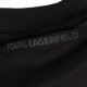 Karl Lagerfeld Μαύρο T-shirt C Neck - 755056 542224