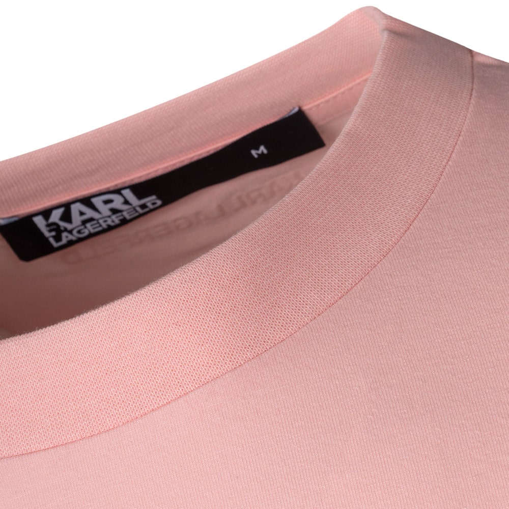 Karl Lagerfeld Ροζ T-shirt C Neck - 755057 542221