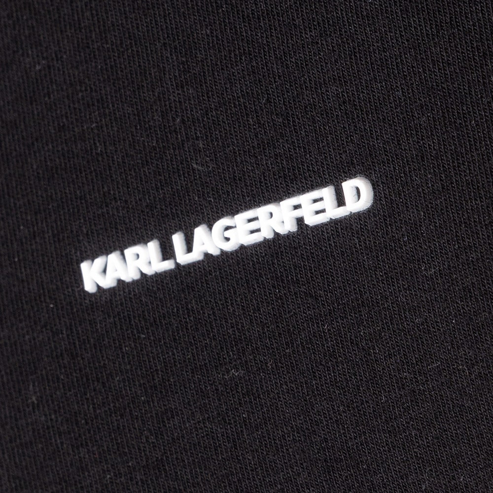 Karl Lagerfeld Μαύρο T-shirt C Neck - 755057 542221