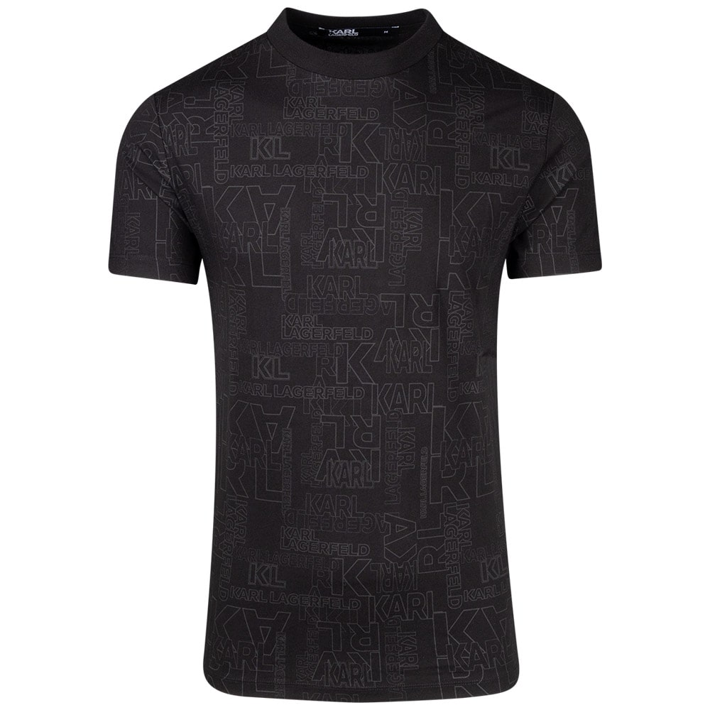 Karl Lagerfeld Μαύρο T-shirt - 755060 541224