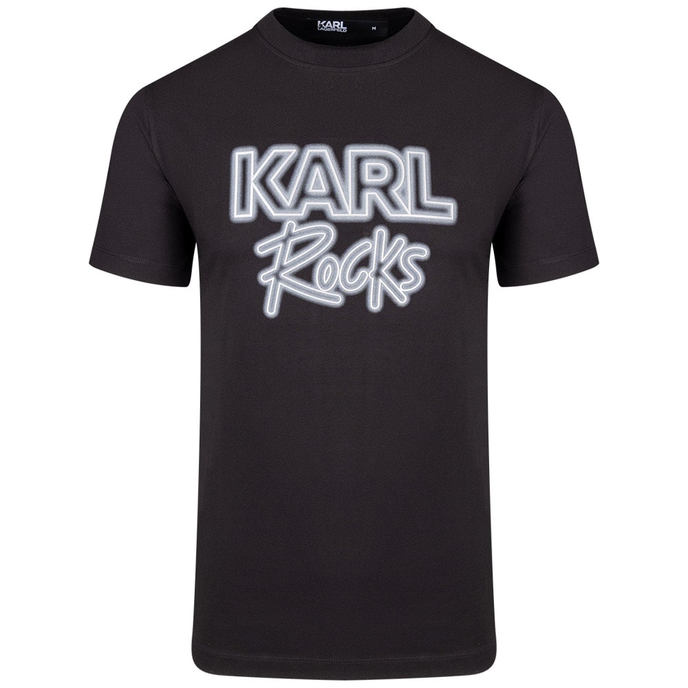 Karl Lagerfeld Μαύρο T-shirt - 755067 534241