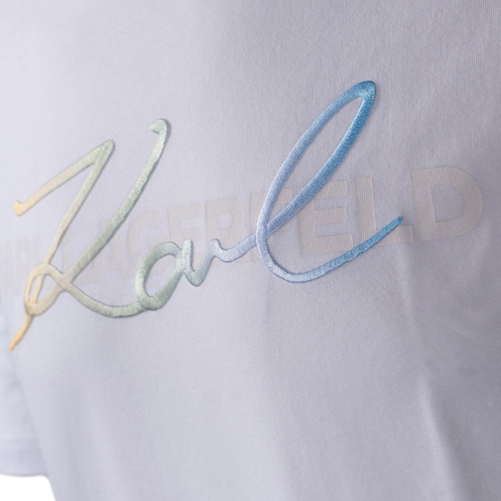Karl Lagerfeld Λευκό T-shirt - 755073 532250