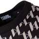 Karl Lagerfeld Μαύρο/Μπεζ T-shirt - 755074 534251