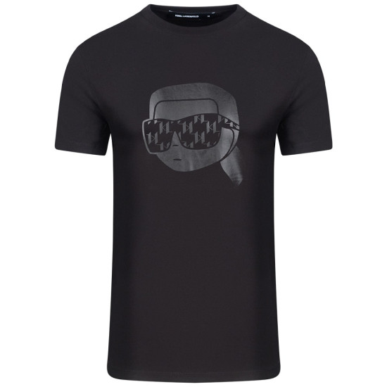 Karl Lagerfeld Μαύρο T-shirt C Neck - 755076 552251