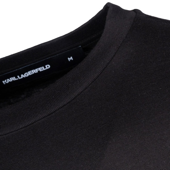 Karl Lagerfeld Μαύρο T-shirt C Neck - 755076 552251