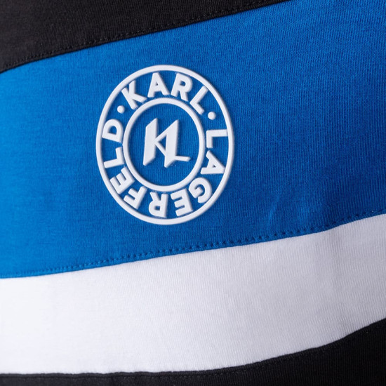 Karl Lagerfeld Μαύρο T-shirt C Neck - 755082 543221