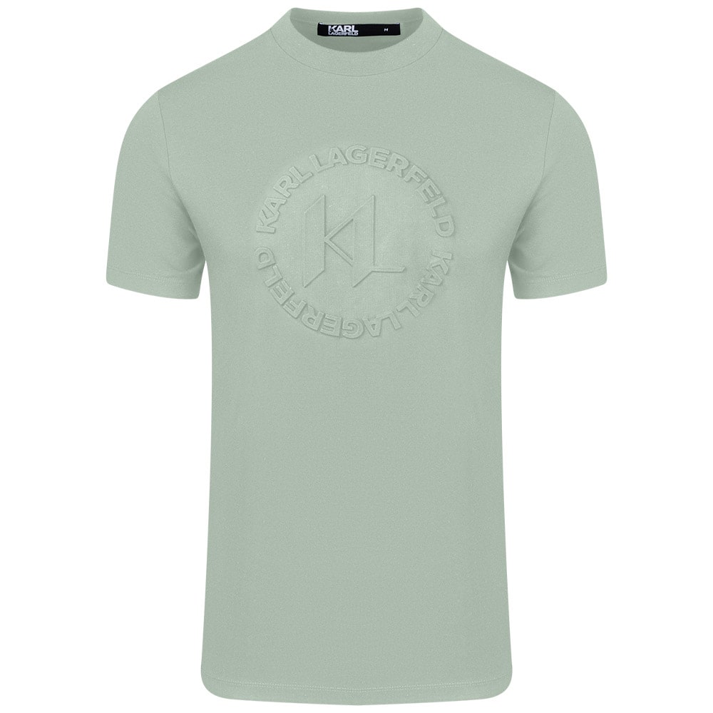 Karl Lagerfeld Πράσινο T-shirt C Neck - 755084 542225