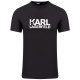 Karl Lagerfeld Μαύρο T-shirt C Neck - 755087 544235