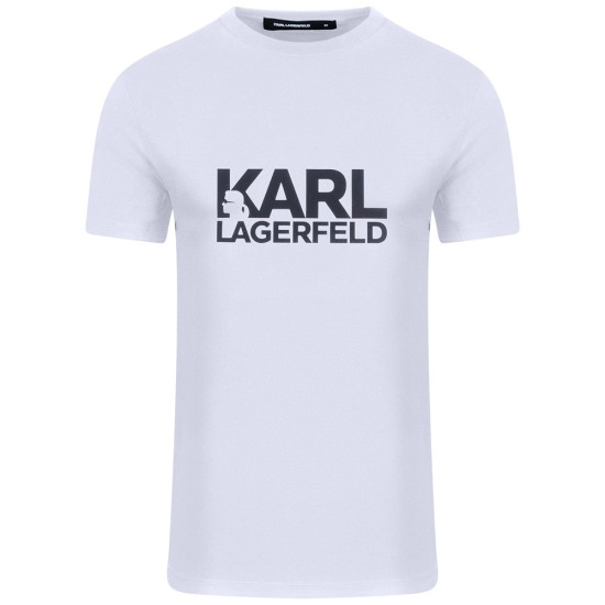 Karl Lagerfeld Λευκό  T-shirt C Neck - 755087 552235