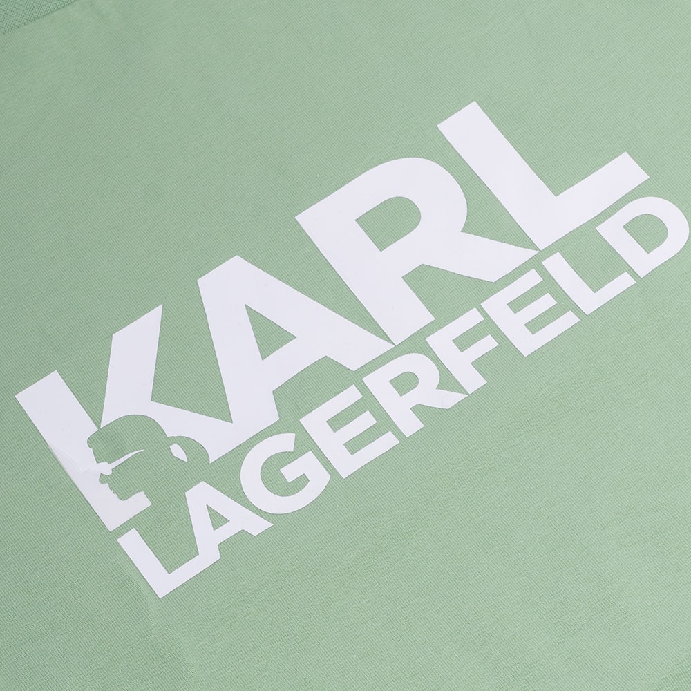 Karl Lagerfeld Πράσινο  T-shirt C Neck - 755087 552235