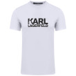 Karl Lagerfeld Λευκό T-shirt C Neck - 755087 554235