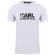 Karl Lagerfeld Λευκό T-shirt C Neck - 755087 554235
