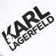 Karl Lagerfeld Λευκό T-shirt C Neck - 755087 554235