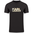 Karl Lagerfeld Μαύρο T-shirt C Neck - 755087 554235