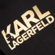 Karl Lagerfeld Μαύρο T-shirt C Neck - 755087 554235