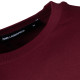 Karl Lagerfeld Μπορντό T-shirt C Neck - 755087 554235