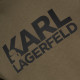 Karl Lagerfeld Λαδί T-shirt C Neck - 755087 554235