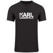 Karl Lagerfeld Μαύρο T-shirt C Neck - 755087 554235