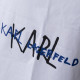 Karl Lagerfeld Λευκό T-shirt C Neck - 755145 553225