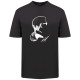 Karl Lagerfeld Μαύρο T-shirt C Neck - 755146 562224