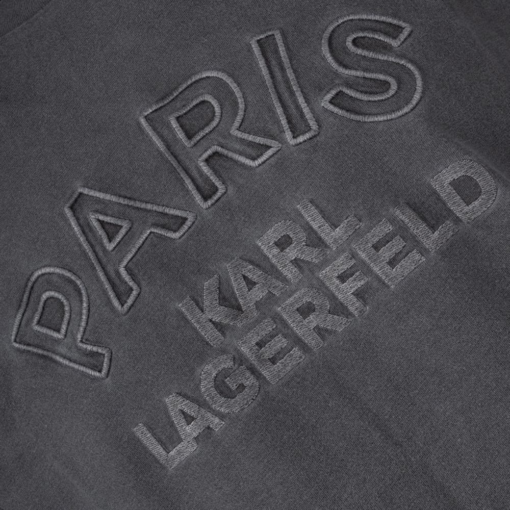 Karl Lagerfeld Γκρι T-shirt C Neck - 755170 563250
