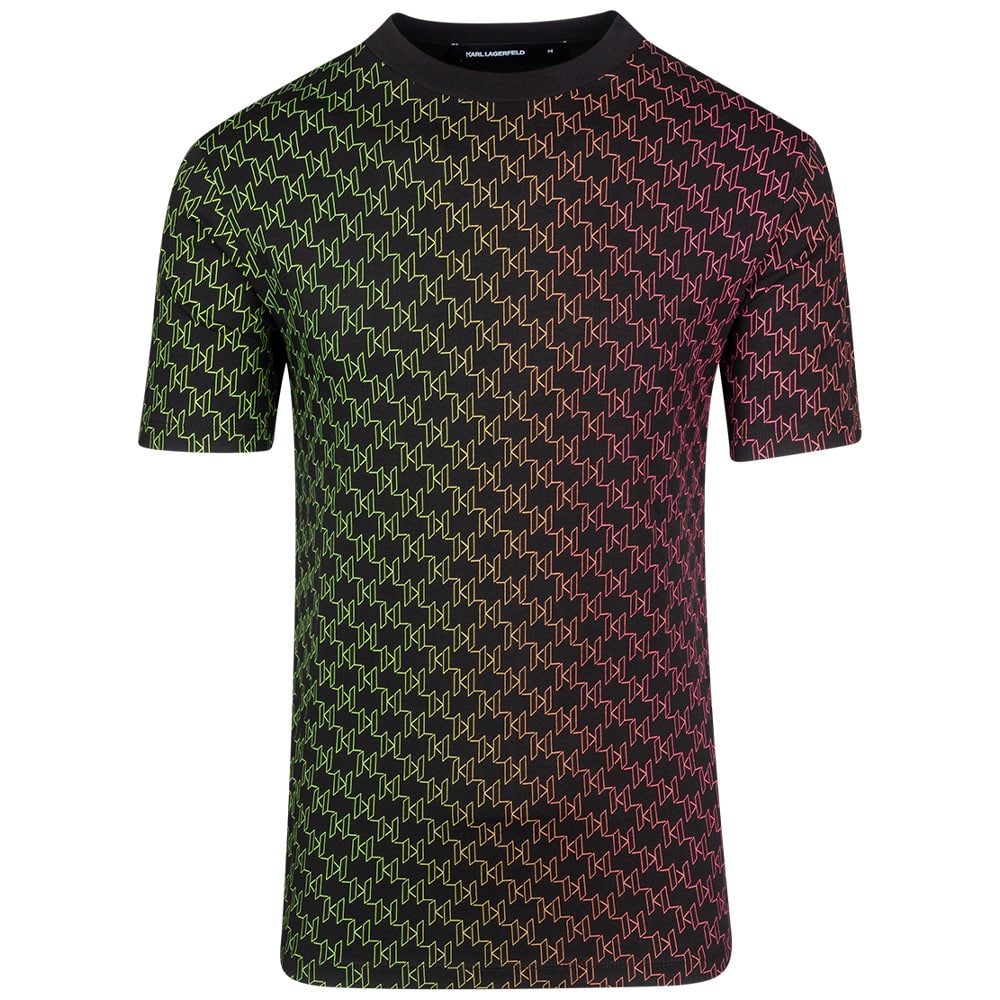 Karl Lagerfeld Μαύρο  T-shirt C Neck - 755403 552235