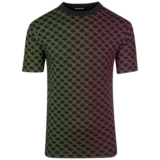 Karl Lagerfeld Μαύρο  T-shirt C Neck - 755403 552235