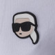 Karl Lagerfeld Λευκό T-shirt C Neck - 755710 500224