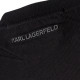 Karl Lagerfeld Μαύρο T-shirt C Neck - 755710 500224