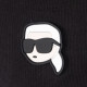 Karl Lagerfeld Μαύρο T-shirt C Neck - 755710 500224