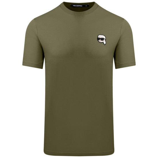 Karl Lagerfeld Λαδί T-shirt C Neck - 755710 562224