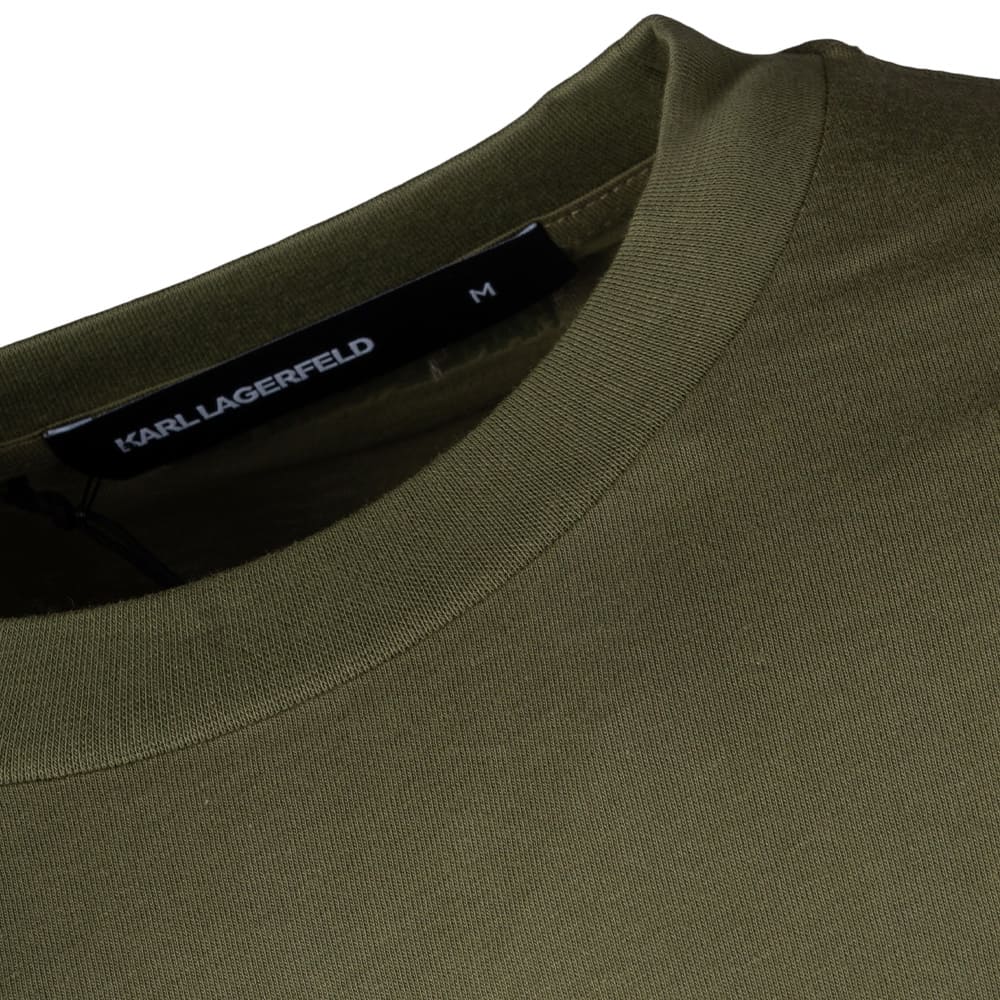 Karl Lagerfeld Λαδί T-shirt C Neck - 755710 562224