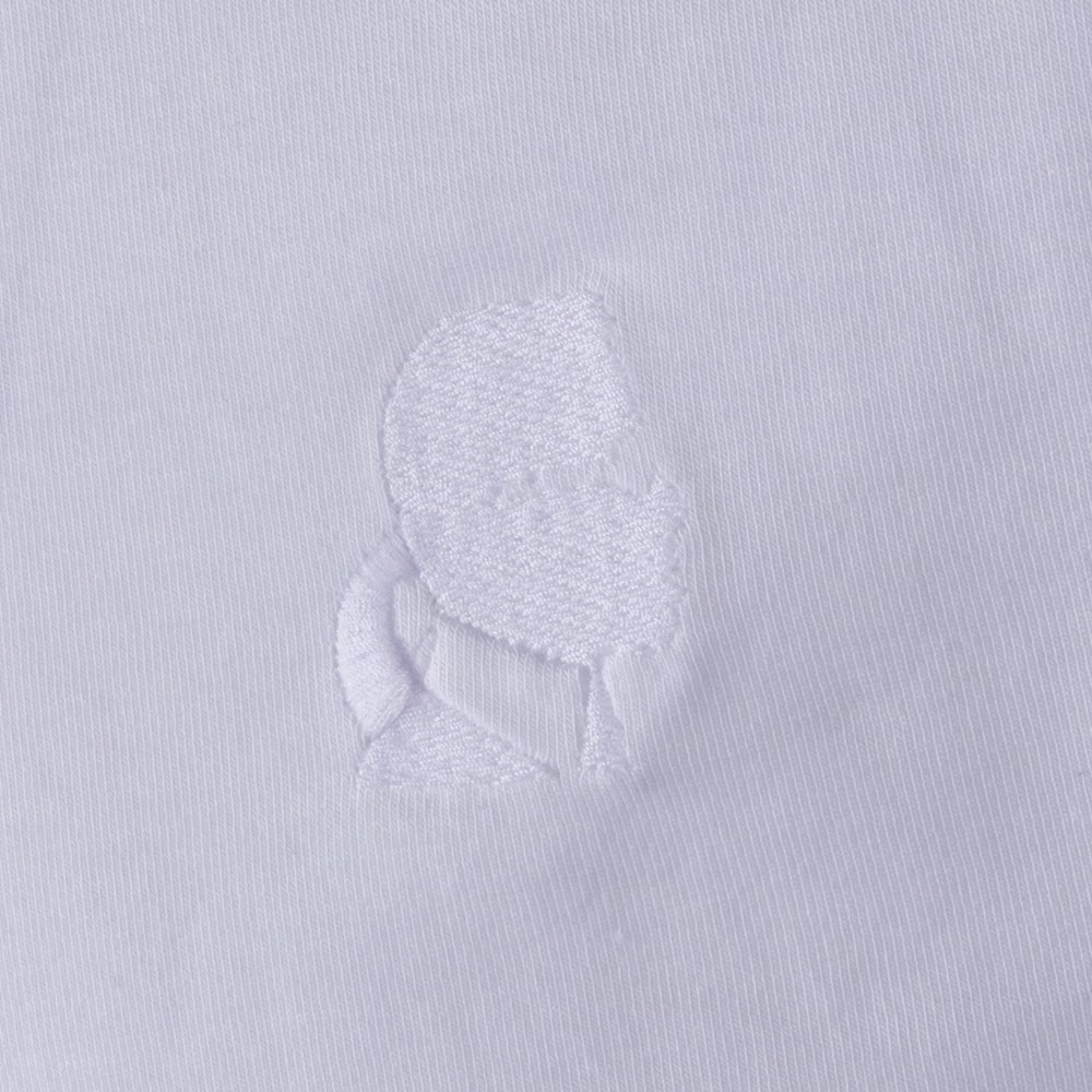 Karl Lagerfeld Λευκό T-shirt C Neck - 755750 500221