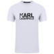 Karl Lagerfeld Λευκό T-shirt C Neck - 755780 500235