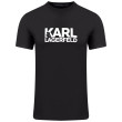 Karl Lagerfeld Μαύρο T-shirt C Neck - 755780 500235