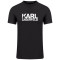 Karl Lagerfeld Μαύρο T-shirt C Neck - 755780 500235