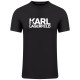 Karl Lagerfeld Μαύρο T-shirt C Neck - 755780 500235