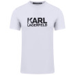 Karl Lagerfeld Λευκό T-shirt C Neck - 755780 561235