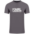 Karl Lagerfeld Γκρι T-shirt C Neck - 755780 561235