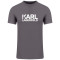 Karl Lagerfeld Γκρι T-shirt C Neck - 755780 561235