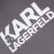 Karl Lagerfeld Γκρι T-shirt C Neck - 755780 561235