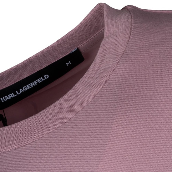 Karl Lagerfeld Λιλά T-shirt C Neck - 755780 563235