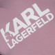Karl Lagerfeld Λιλά T-shirt C Neck - 755780 563235