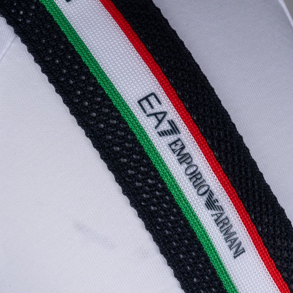 Emporio Armani EA7 Λευκό T-shirt C Neck - 7M001861AF12503