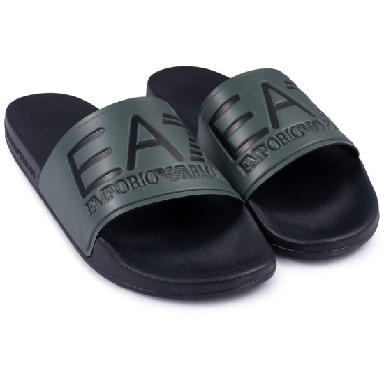Emporio Armani EA7 Μαύρα Slides - 7X000108AF15118