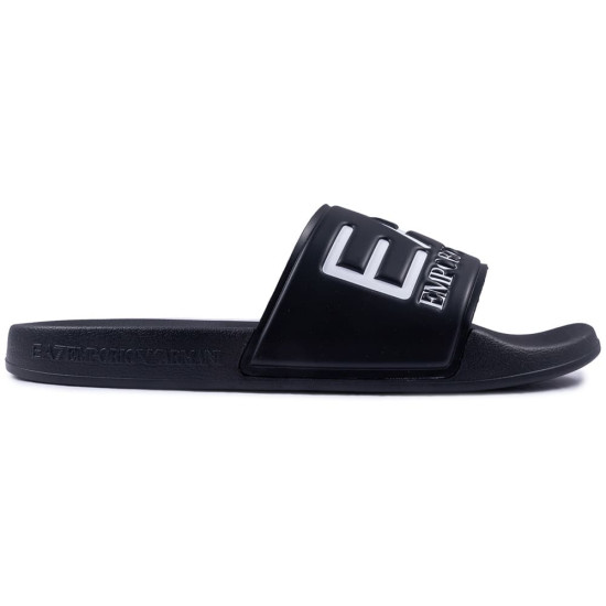 Emporio Armani EA7 Μαύρα Slides - 7X000108AF15118